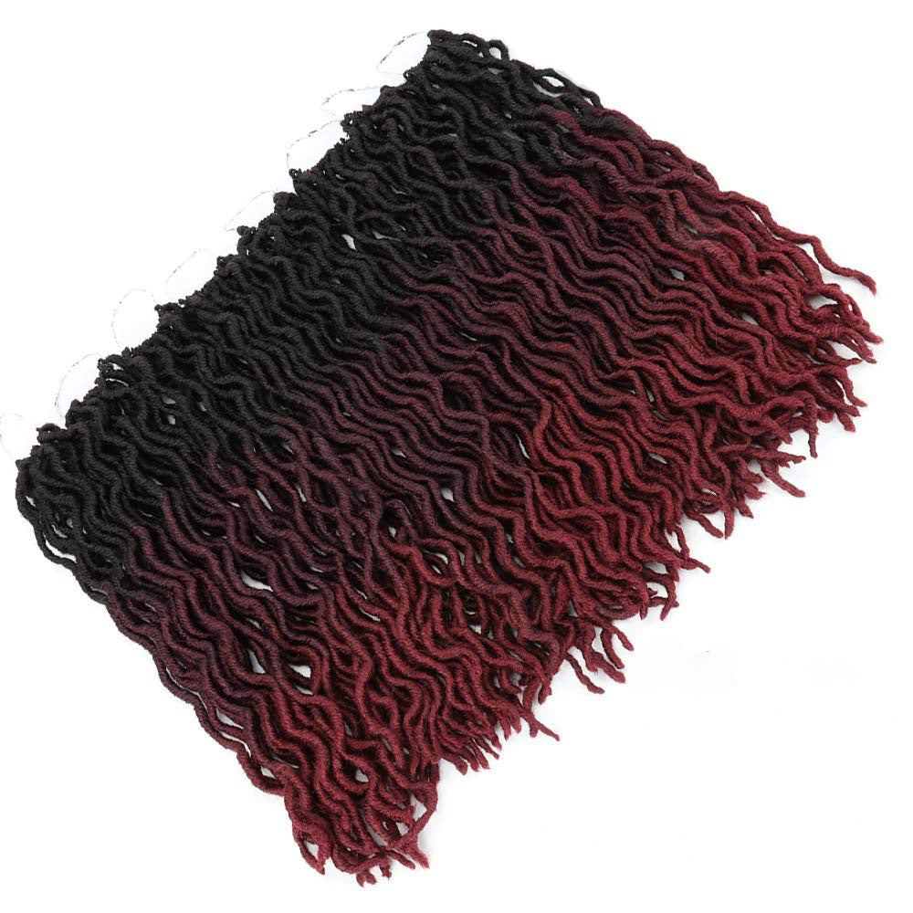 Ombre Curly Crochet Hair Synthetic Braiding Hair Extensions Ombre Curly Crochet Hair Synthetic Braiding Hair Extensions